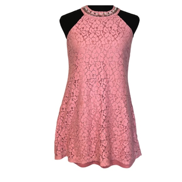 Candie's Pink‎ Lace Extra Small Dress - Picture 1 of 9